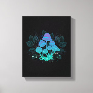 Toadstooler i Bushs Canvastryck