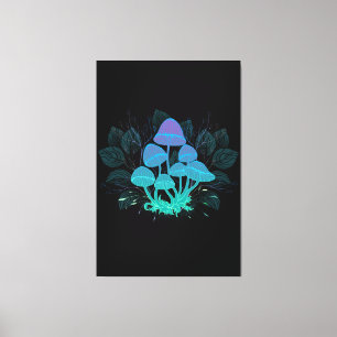 Toadstooler i Bushs Canvastryck