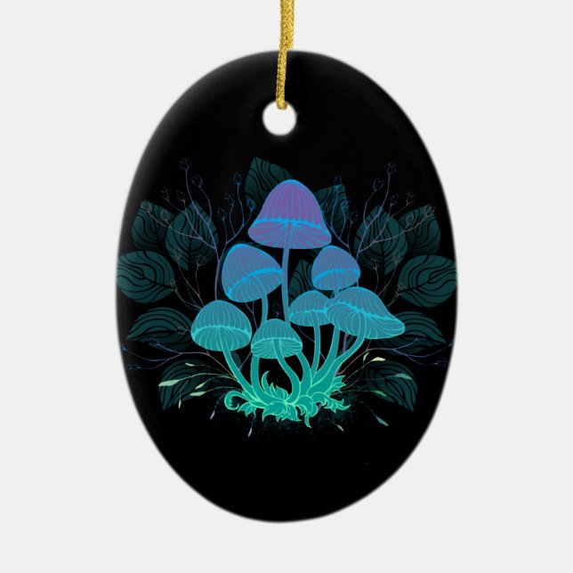 Toadstooler i Bushs Julgransprydnad Keramik (Framsidan)