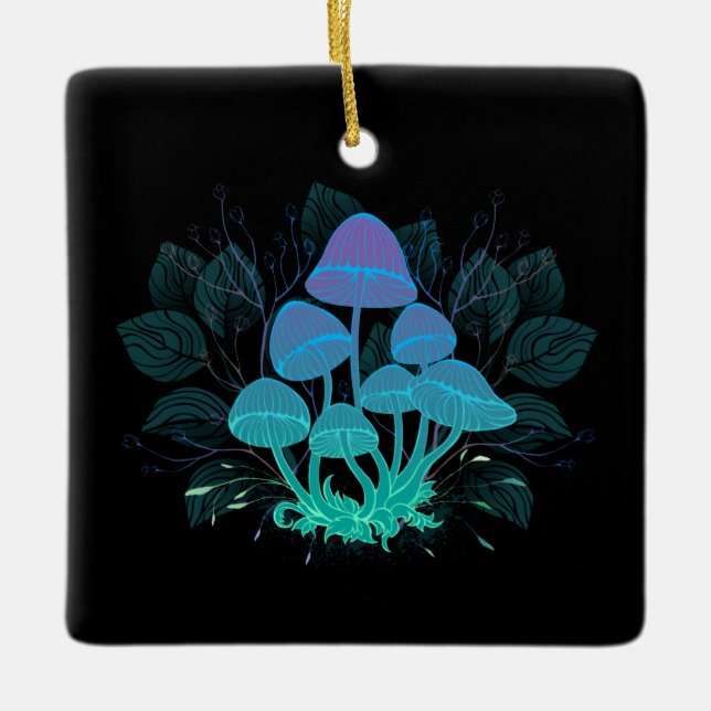 Toadstooler i Bushs Julgransprydnad Keramik (Framsida)