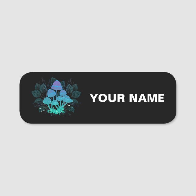 Toadstooler i Bushs Namnbricka (Framsida)