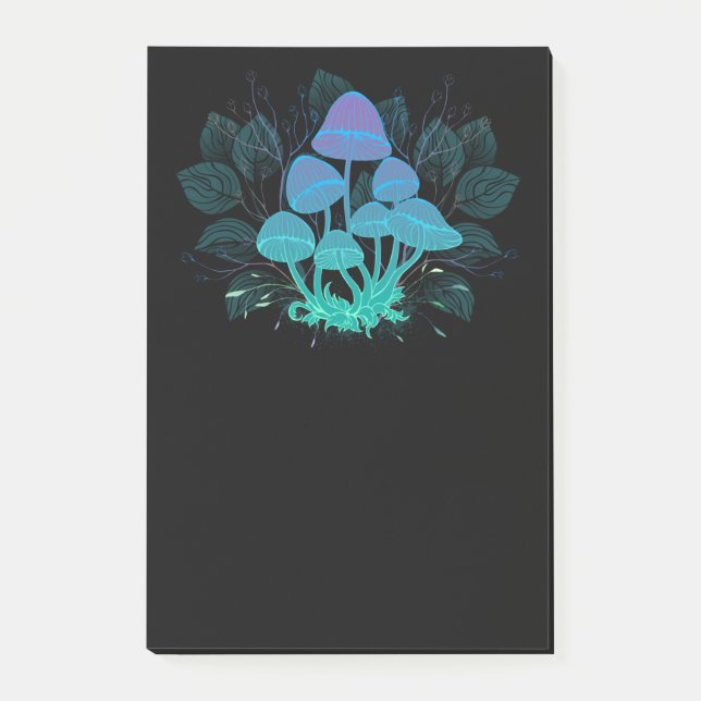 Toadstooler i Bushs Post-it Block (Framsida)