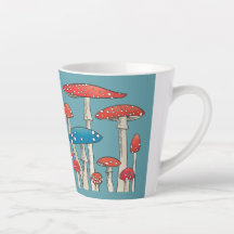 Toadstools Mushroom Coffee Mugg