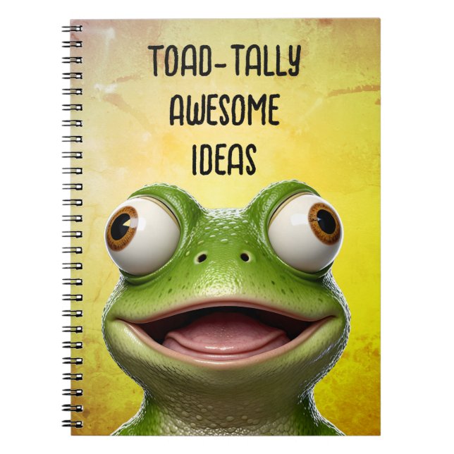 ToadTally Fantastisk Anteckningsbok (Framsidan)