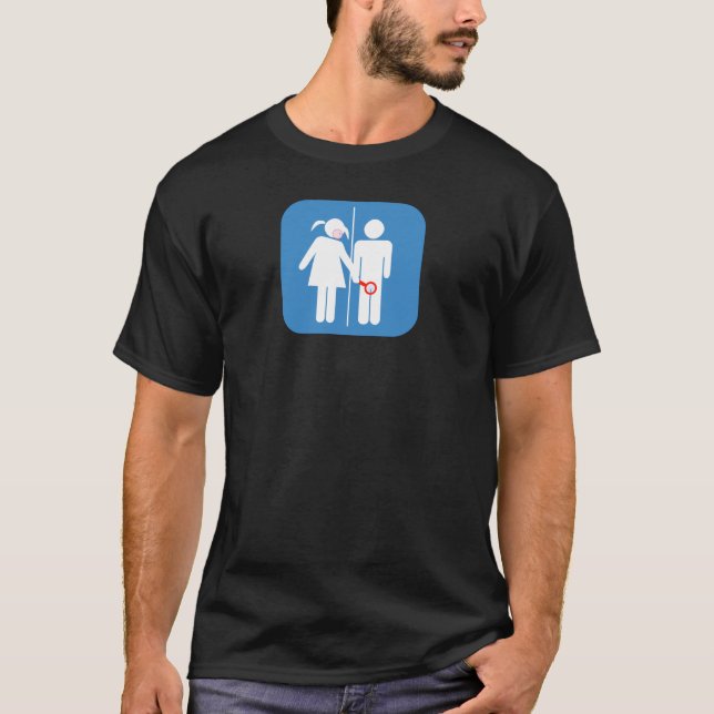 Toalett Betty - "liten deckare ", Tee (Framsida)