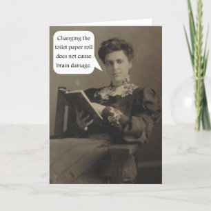 Toalett Papper offert Kort