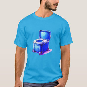 Toalett – Rent Funktionellt Designkoncept T Shirt