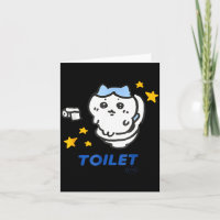 Toalett Tid Chikawa Meme Rolig T-Shirt