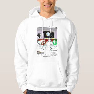 Toalett-UFO Rolig Hoodie av Rick London
