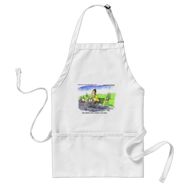 Toalettdubbar Roliga presenter T-shirts & samlarob Förkläde (Framsidan)