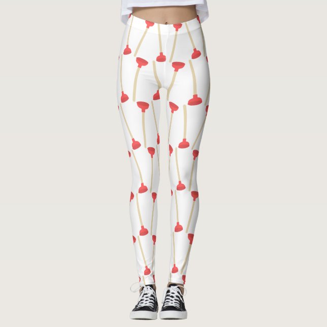 Toalettdykare Leggings (Framsida)