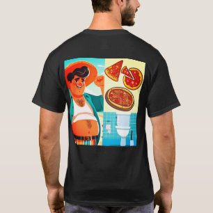Toaletten Är Mitt Kungarike – Djärvt Komedikoncept T Shirt