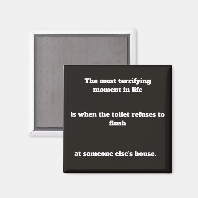 Toaletthumor  magnet (Front/Back)