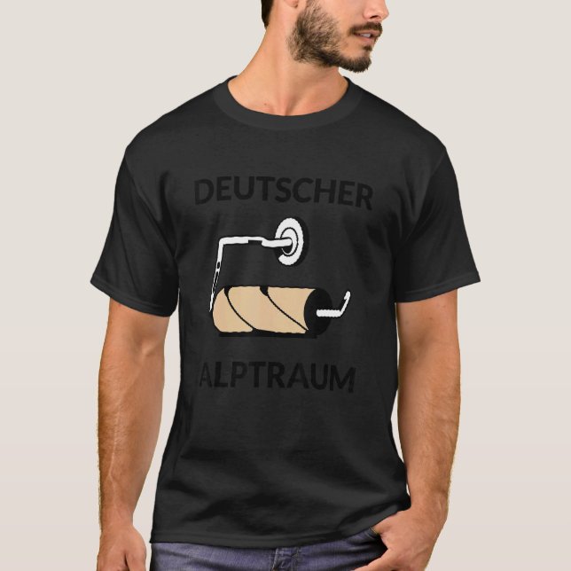 Toalettpapper Hamster Köp Talesätt T Shirt (Framsida)