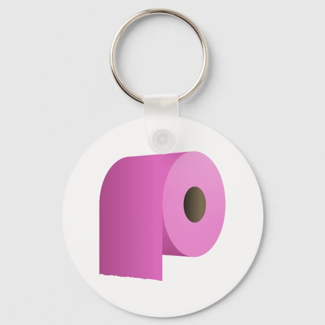 Toalettpapper Nyckelring (Framsida)