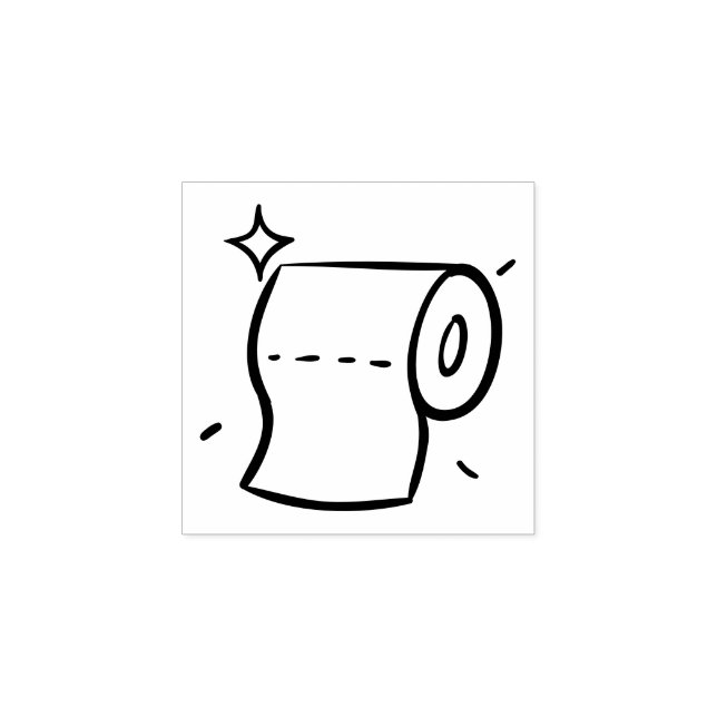 Toalettpapper Stämpel (Tryck)