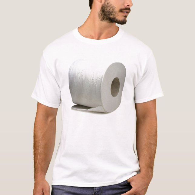 Toalettpapper T Shirt (Framsida)