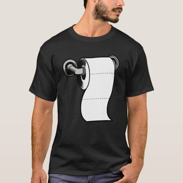 Toalettpapper T Shirt (Framsida)