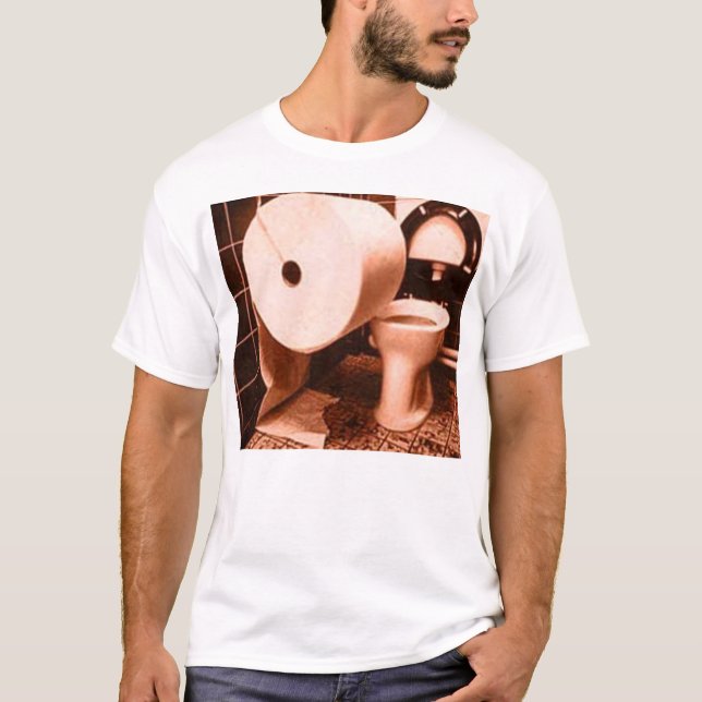 Toalettpapper T Shirt (Framsida)