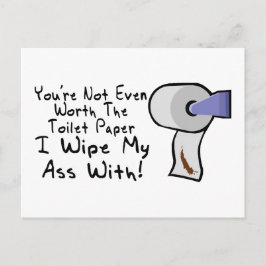Toalettpapper Vykort
