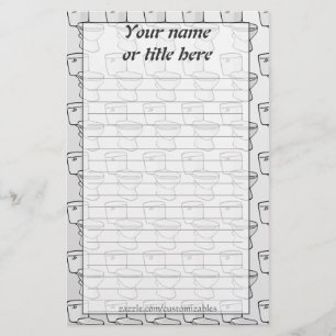 Toalettstationeri Brevpapper