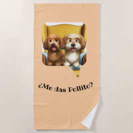 Toalla de Playa “Amiguitos Peludos”