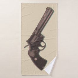 Toallas de baño revolver Colt Python Wester