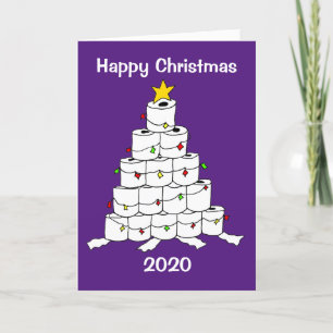Toarulle Xmas Träd 2020 Helgkort