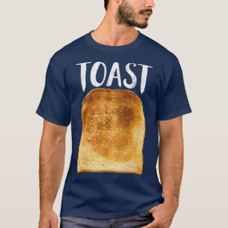 Toast Costume Halloween Funny Bread Lover Gift T Shirt