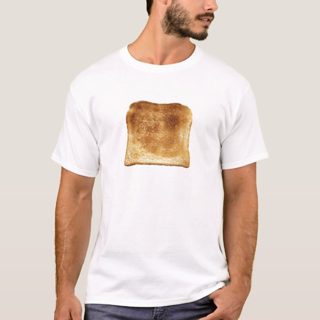 Toast för frukost tee shirt (Framsida)