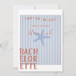 Toast om Kusten Bachelorette Inbjudan och detaljer
