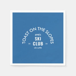 Toast På Backarna Après Ski Club Himmelblå Pappersservett