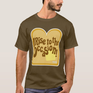 Toast Stiga upp till Tillfälle Roligt Breakfast Sl T Shirt
