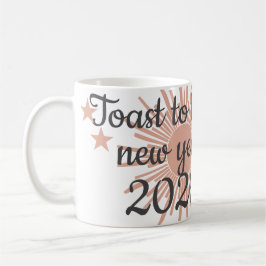 Toast the New Year  Kaffemugg