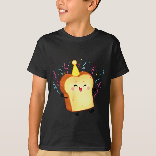Toast To The New Year Pun  T Shirt (Framsida)