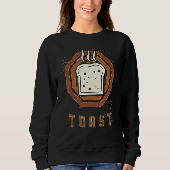 Toast Vintage Retro Classic Love T Shirt (Framsida)