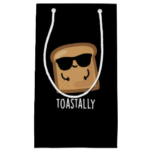 Toastally Funny Toast Bread Pun Mörk BG