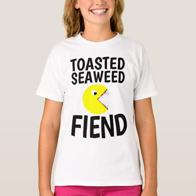 TOASTED SJÖGRÄS FIEND Funny T-shirts (Framsida)