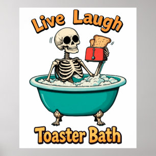 Toaster Bath, Lev Lajla Poster
