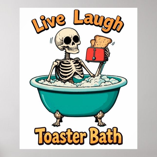 Toaster Bath, Lev Lajla Poster (Framsidan)
