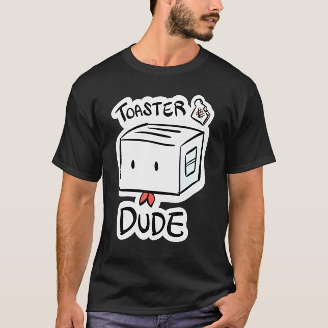 Toaster Boy T Shirt (Framsida)