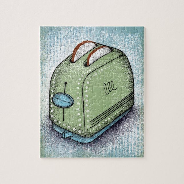 Toaster Jigszle Puzzle Pussel (Vertikal)