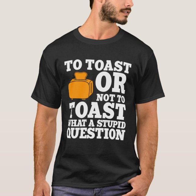 Toaster Kärlek Toaster för stoppningsutfall T Shirt (Framsida)