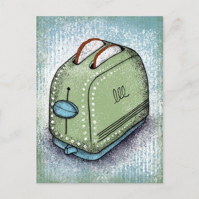 Toaster Postkort Vykort (Framsida)