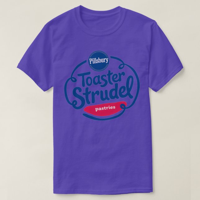 toaster strudel pastries t shirt (Design framsida)