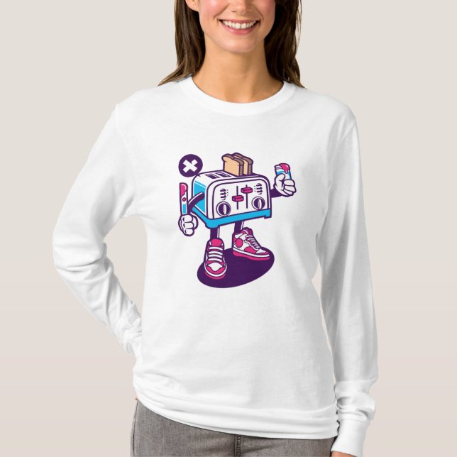 Toaster T Shirt (Framsida)