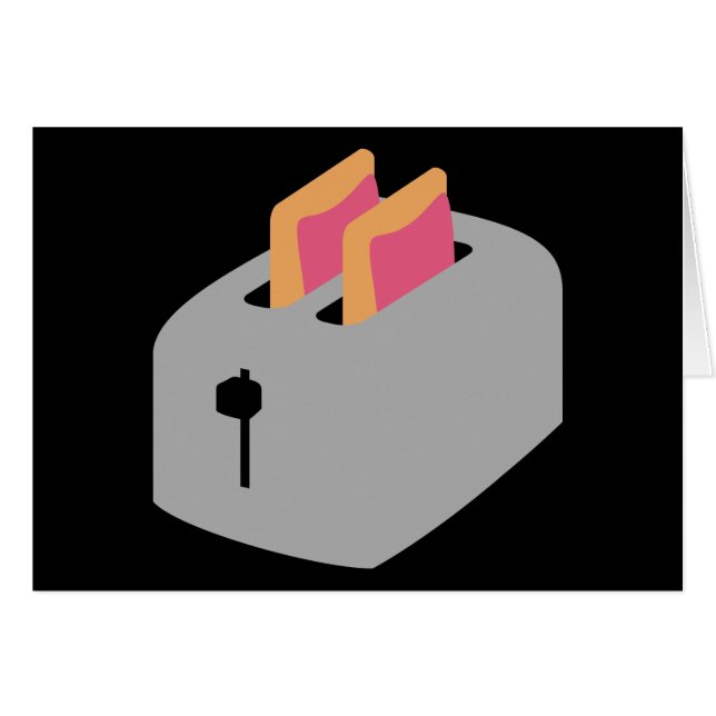 Toasterbakelser Hälsningskort (Framsidan Horizontal)