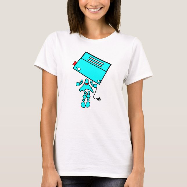 Toasterflicka Tee Shirt (Framsida)