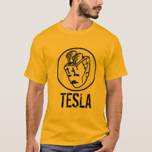 Toasterhead genomskinliga Tesla Tee Shirt