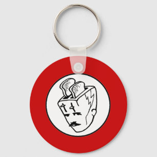 Toasterhead Tesla Nyckelring